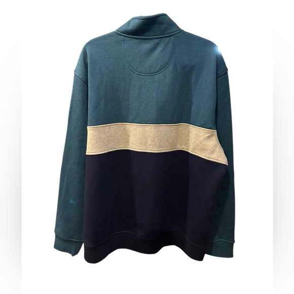 Izod smoke pearl half zip sweatshirt size 2XL - Picture 5 of 7